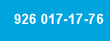 926 017-17-76 926 017-17-76